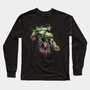 Hulk Fading Out Long Sleeve T-Shirt